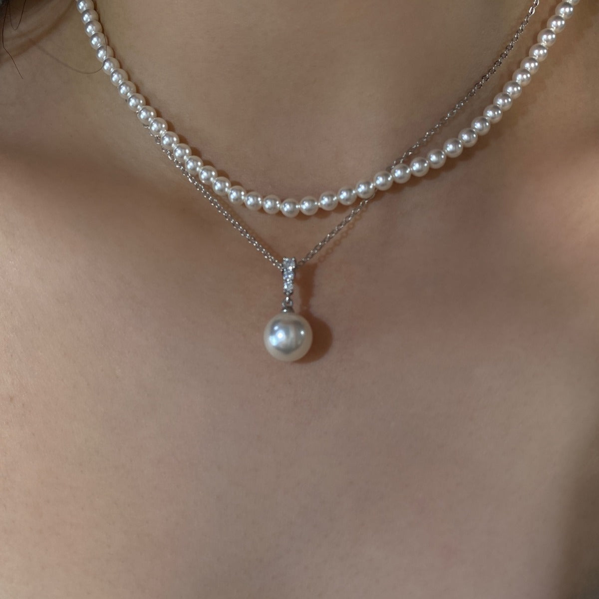 Simple Personalized All-match A Pearl Necklace For Women