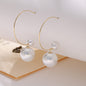 French Style Delicate Pearl Earrings For Women