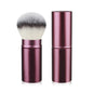 Mini-portable Retractable Cosmetic Brush Soft Wool Thickened Aluminum Tube Beauty Tools