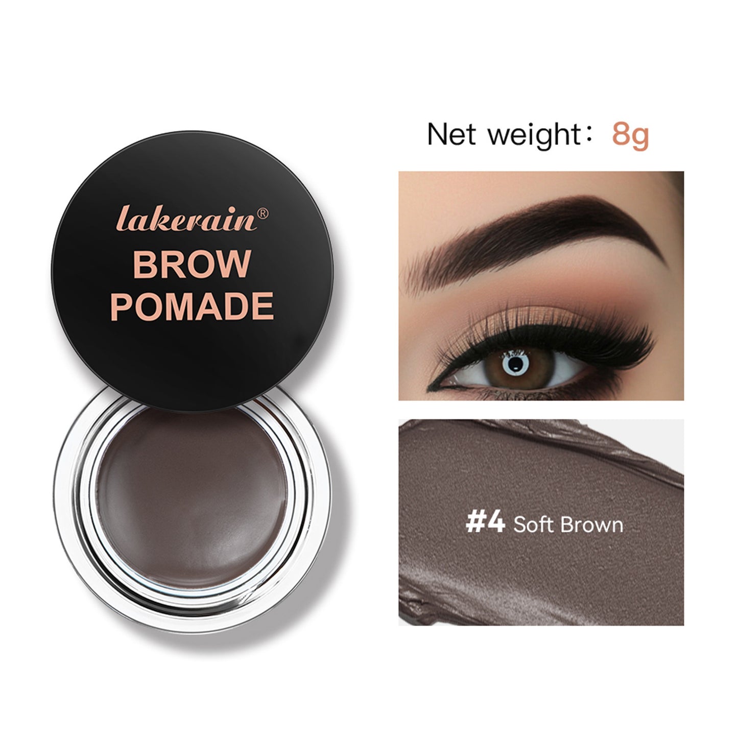 Long-lasting Smudge-free Waterproof Eyebrow Gel