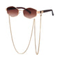 Women's Fashion Personality Chain Korean Style Sunglasses