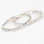 Popular Geometric Single Row Diamond Rhinestone Ear Ring