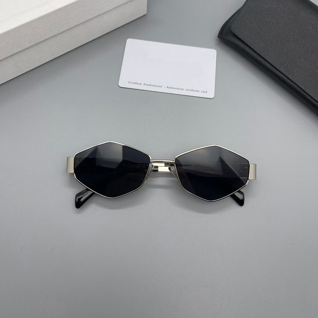 Metal Polygon Ins Personality Fashion Sunglasses