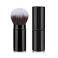 Mini-portable Retractable Cosmetic Brush Soft Wool Thickened Aluminum Tube Beauty Tools