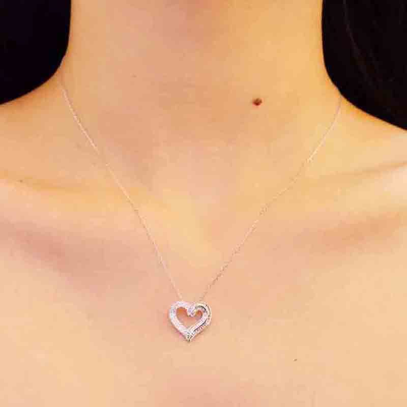 Heart Pendant Necklace Girls' Jewelry