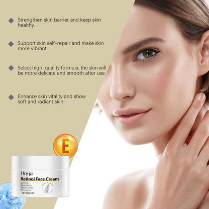 Retinol Moisturizing Facial Cream Brightening Skin Light Lines Moisturizing