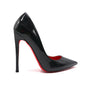 Black With Red Background High Heels Women's Stiletto Heel Pumps