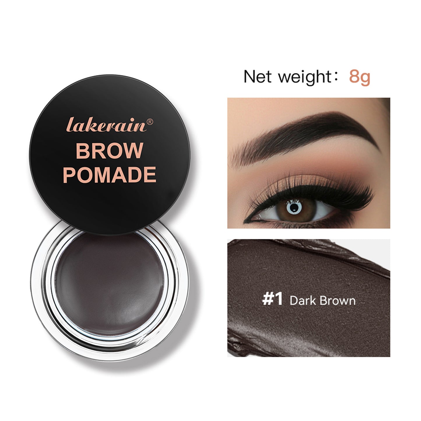 Long-lasting Smudge-free Waterproof Eyebrow Gel