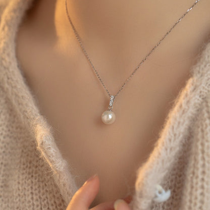 Simple Personalized All-match A Pearl Necklace For Women