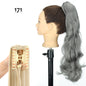 24inch Wig Ponytail Big Wave Long Roll Hair Clip