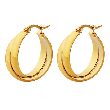 Fashion Temperament U-shaped Personalized Earrings Women