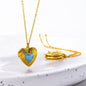 Special-interest Design Heart Photo Box Necklace