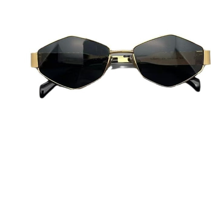 Metal Polygon Ins Personality Fashion Sunglasses